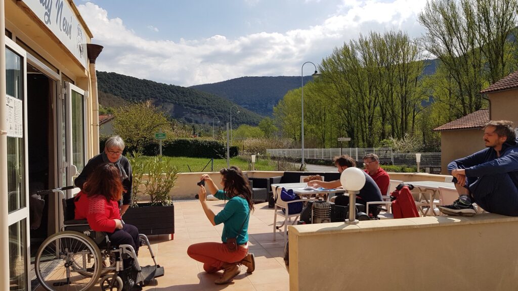 Tournage du roman-photo "L'Elzède".