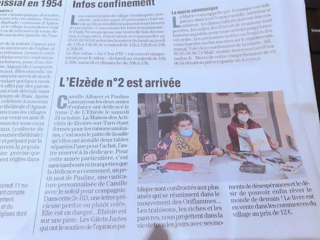 Les médias parlent de "L'Elzède".