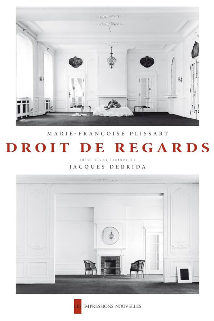Couverture du roman-photo "Droit de regards" écrit par Benoît Peeters et Marie-Françoise Plissart.