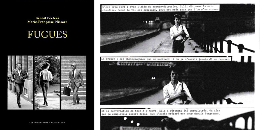 Présentation du roman-photo "Fugues" écrit par Benoît Peeters et Marie-Françoise Plissart.