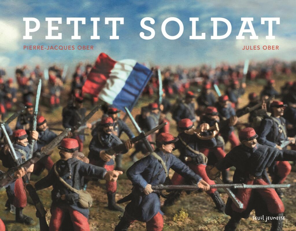 Couverture du roman-photo « Petit soldat » écrit par Pierre-Jacques ober et Jules Ober.