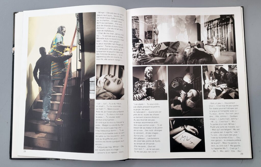 Roman-photo La mémoire des scorpions écrit par Christian Bruel et Xavier Lambours, page 29.