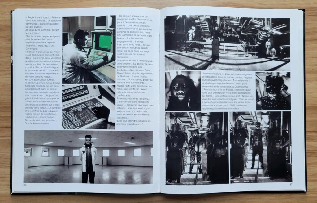 Roman-photo La mémoire des scorpions écrit par Christian Bruel et Xavier Lambours, P86.