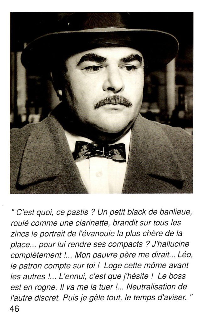 Roman-photo La mémoire des scorpions écrit par Christian Bruel et Xavier Lambours, P46.
