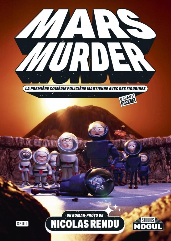 Couverture du roman-photo Mars murder écrit par Nicolas Rendu.
